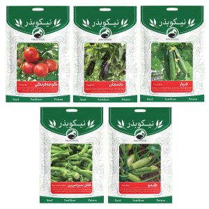 پکیج 5عددی بذرهای صیفیجات نیکوبذر