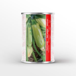 بذر کدو سبز قوطی فلزی 100گرمی نیکوبذر