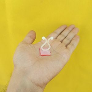 گیره پتوس سفید تک عددی
